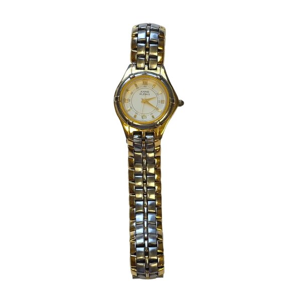 Anne Klein II 10/1708-9 Women's Two-Tone Stainless Steel 24mm Watch Thai Mvmt - Picture 2 of 11
